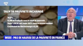 Insee : pas de hausse de la pauvreté en France - 04/11
