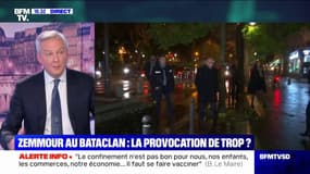 Bruno Le Maire: "Il y a dans les propos de Monsieur Zemmour une forme de fascination morbide et malsaine pour les terroristes"