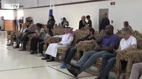 La délégation "Paris 2024" en visite dans un lycée français au Qatar
