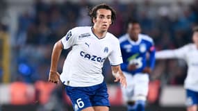 Mattéo Guendouzi avec l'OM en Ligue 1, octobre 2022