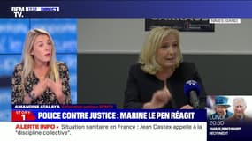 Story 3 : Police contre justice, Marine Le Pen réagit - 20/05