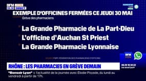 "On en a ras-le-bol": les pharmaciens du Rhône en grève jeudi
