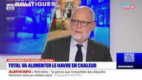 Le Havre: Édouard Philippe favorable à la construction de "très grands réseaux de chaleur"