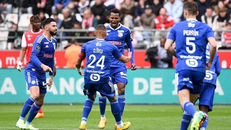 Habib Diallo - Reims-Strasbourg - Ligue 1