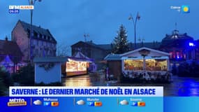 Saverne: le dernier marché de Noël en Alsace