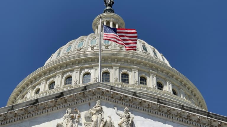 Le Capitole, siège à Washington du Congrès américain, le 11 mai 2021.