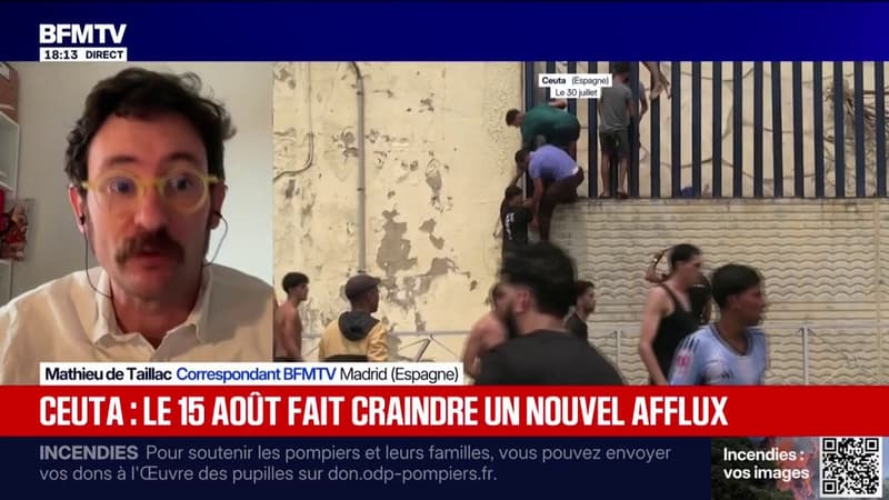 L'Espagne redoute un afflux de migrants dans l'enclave espagnole de Ceuta