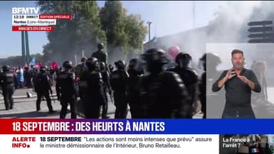 Grève du 18 septembre: des affrontements ont lieu à Lyon