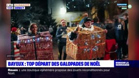 Bayeux: top départ des galopades de Noël