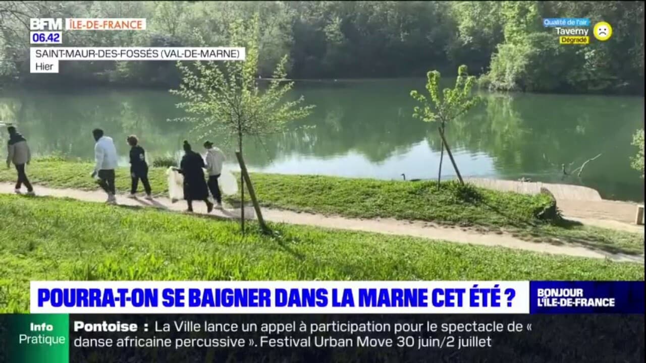 ÎledeFrance pourraton se baigner dans la Marne cet été?