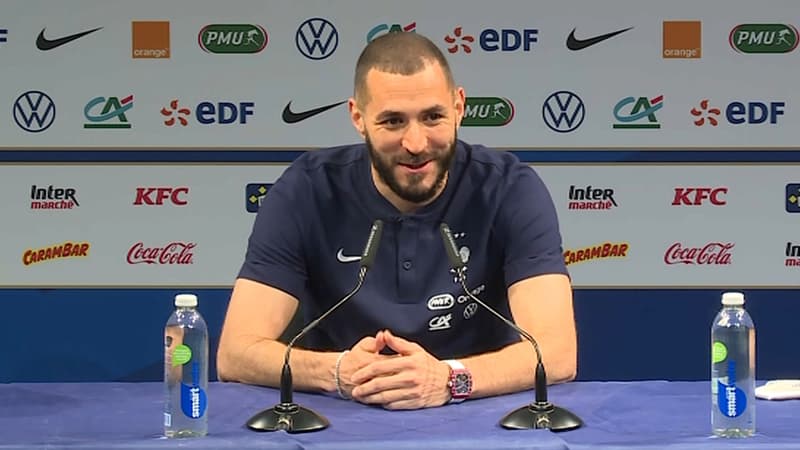 Équipe de France: "Merci Didier!" lance Benzema en conférence de presse