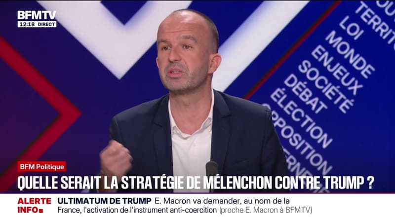 Manuel Bompard (LFI) qualifie le mandat de Donald Trump de "pouvoir fasciste"