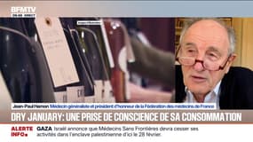 Dry January: "On devrait rappeller quotidiennement les méfaits de l'alcool", estime Jean-Paul Hamon, médecin généraliste