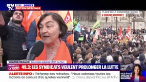 À Albi, une manifestation spontanée s'organise après l'utilisation du 49.3 sur la réforme des retraites