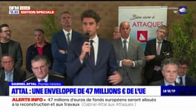 Inondations dans le Pas-de-Calais: Gabriel Attal revient avec des aides