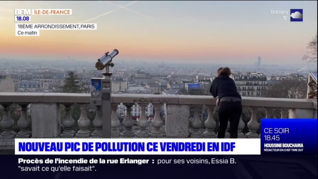 Île-de-France: un nouveau pic de pollution ce vendredi