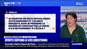 J'ai une maladie auto-immune, dois-je remettre mes enfants à l'école? BFMTV répond à vos questions