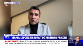 Mort de Nahel: la libération sous contrôle judiciaire du policier auteur du tir est "une très bonne nouvelle pour ce policier et pour l'ensemble des policiers et gendarmes", estime Michaël Taverne (RN)