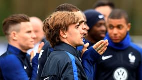Antoine Griezmann et Kylian Mbappe