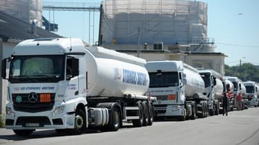 Nouvelle grève des camions.