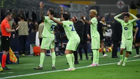 Les joueurs du Barça s'en prennent à l'arbitrage de la demi-finale retour de Ligue des champions, 6 mai 2025