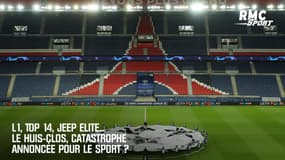 L1, Top 14, Jeep Elite... Le huis-clos, catastrophe annoncée pour le sport ?