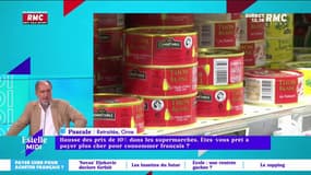 Hausse des prix de 10% dans les supermarchés. Êtes-vous prêt à payer plus cher pour consommer français ? - 26/08