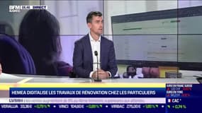 Matthieu Burin (Hemea): Hemea digitalise les travaux de rénovation chez les particuliers - 27/01