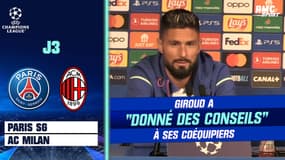 PSG-AC Milan : Giroud a "donné des conseils" à ses coéquipiers pour stopper l'attaque parisienne