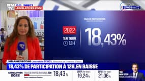Législatives 2022: la participation à 12h s'élève à 18,43% au premier tour