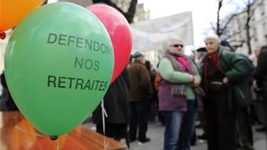 Six syndicats (CGT, CFDT, CFTC, FSU, Unsa, Solidaires) appellent à une nouvelle journée de grèves et de manifestations ce jeudi pour peser sur la réforme des retraites, soupçonnant le gouvernement d'avoir déjà programmé la fin de la retraite à 60 ans. /Ph