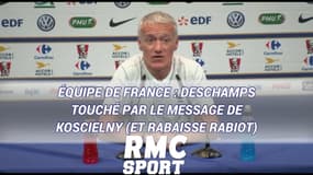 Équipe de France : Deschamps touché par le message de Koscielny (et rabaisse Rabiot)