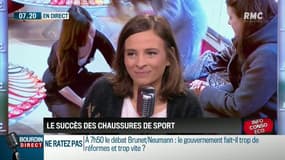 DUPIN QUOTIDIEN - La basket, un marché en plein boum, au détriment de la chaussure...