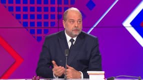 Éric Dupond-Moretti le 8 janvier 2023 sur BFMTV