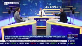 Les Experts : Grève dans les raffineries, Bruno Le Maire juge l'attitude de la CGT "inacceptable et illégitime" - 18/10