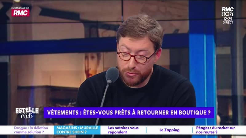 Retourner dans les boutiques de vêtements : "Si les magasins ferment, c'est qu'ils devaient fermer", martèle Pierre Rondeau