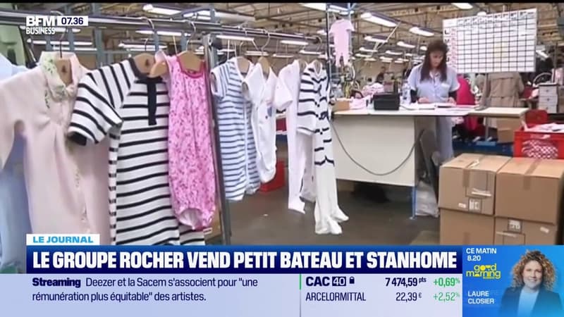 Le groupe Rocher vend Petit Bateau et Stanhome