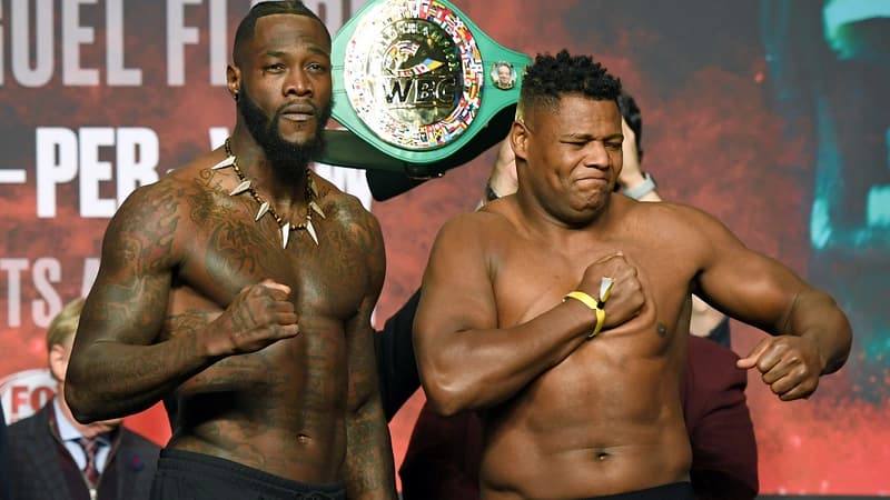 Deontay Wilder et Luis Ortiz 