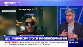 L'influenceur Z. Youcef en détention provisoire - 04/01