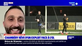 L'invité de Bonsoir Lyon : Cédric Rullier, entraîneur du Chambéry Savoie Football