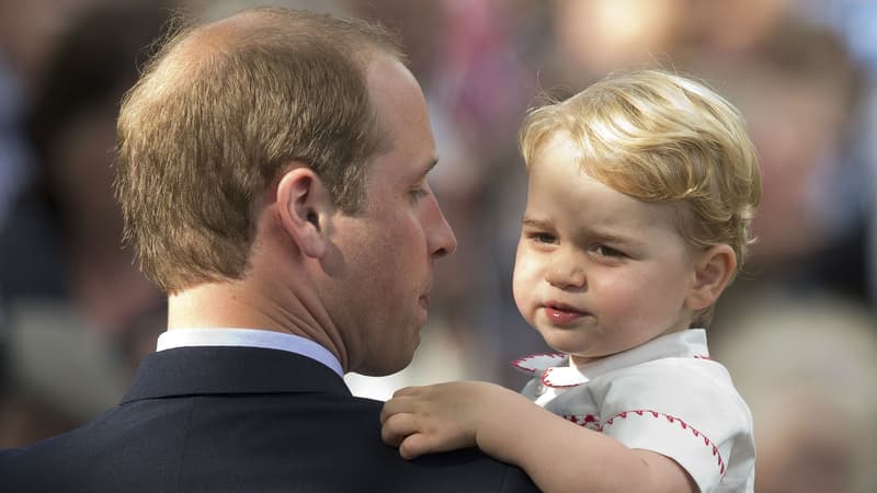 Le Prince William et son fils George