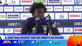 Strasbourg: A.Ouattara a "envie de tout gagner" avec le Racing