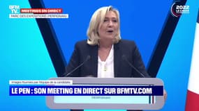 Marine Le Pen: "Je vous conjure d'aller voter"