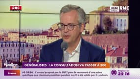 Hausse du prix de la consultation : "Le patient n'aura pas à débourser plus d'argent", rassure Thomas Fatôme