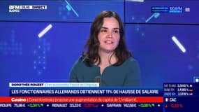 Dorothée Rouzet (Citigroup): "C'est assez inédit" après que les fonctionnaires allemands obtiennent 11% de hausse de salaire