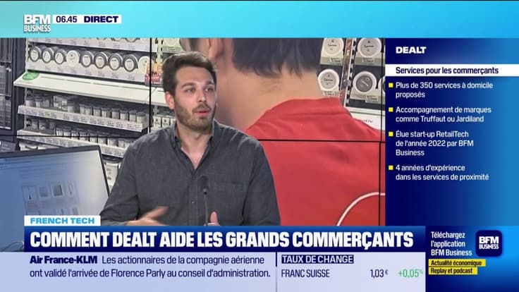 Commerce: Dealt continue de grandir