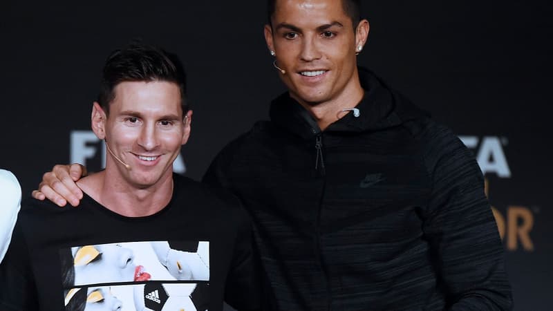 Lionel Messi et Cristiano Ronaldo