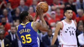 Le numéro 35 de Kévin Durant ne sera plus porté aux Warriors de Golden State