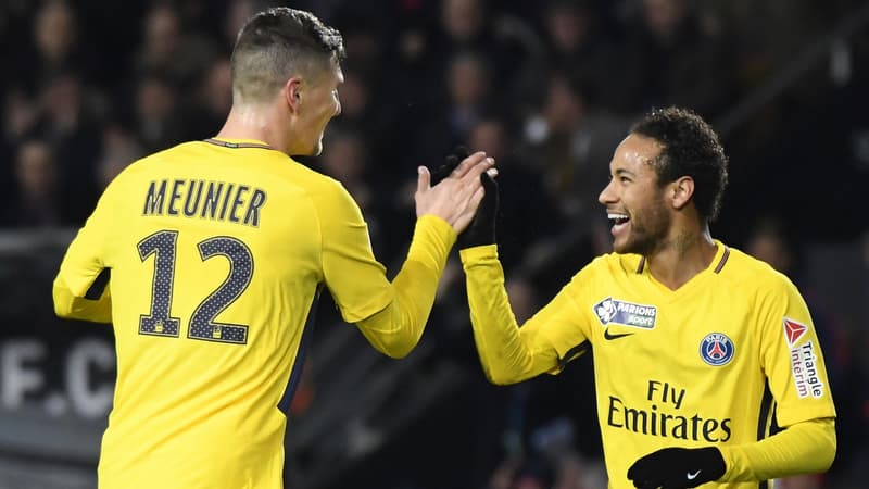 Meunier et Neymar