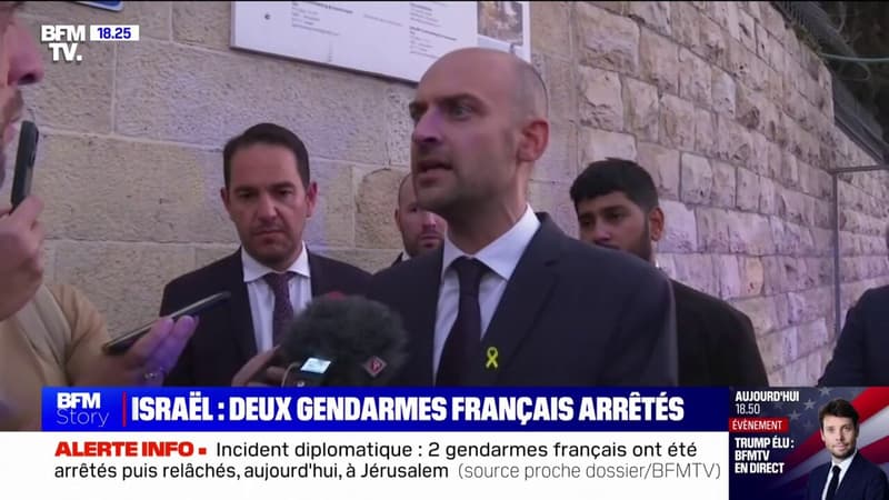 Gendarmes arrêtés à Jérusalem: 